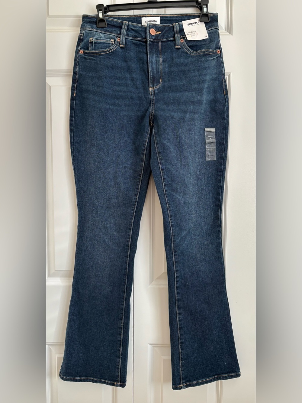 Sonoma Dark Blue Wide-Leg Jeans
